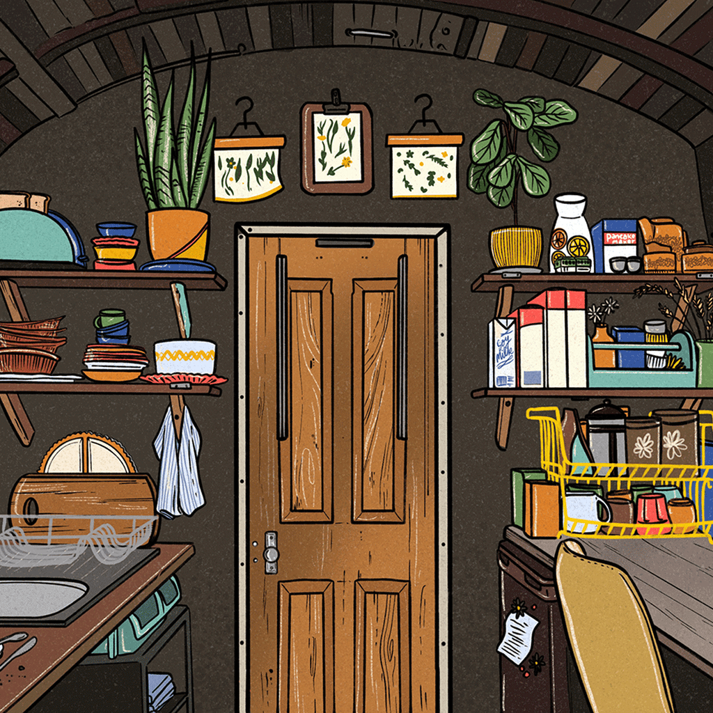 CUSTOM - Home illustration